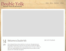 Tablet Screenshot of doubleyolkrestaurant.com
